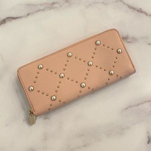 KATE SPADE Hayes Street Pearl Pink Lindsey Wallet